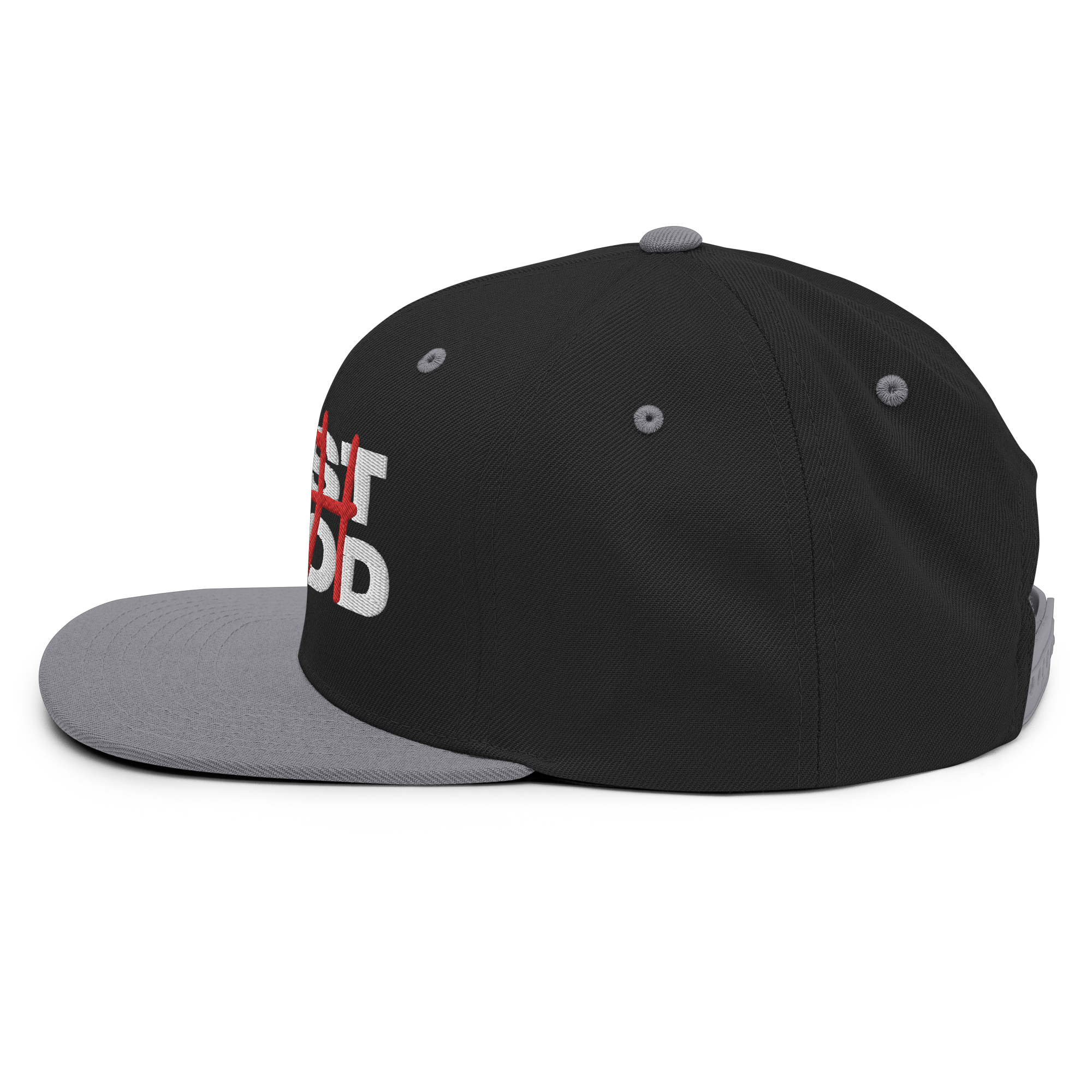 TRUST IN GOD Snapback (White Stitch)