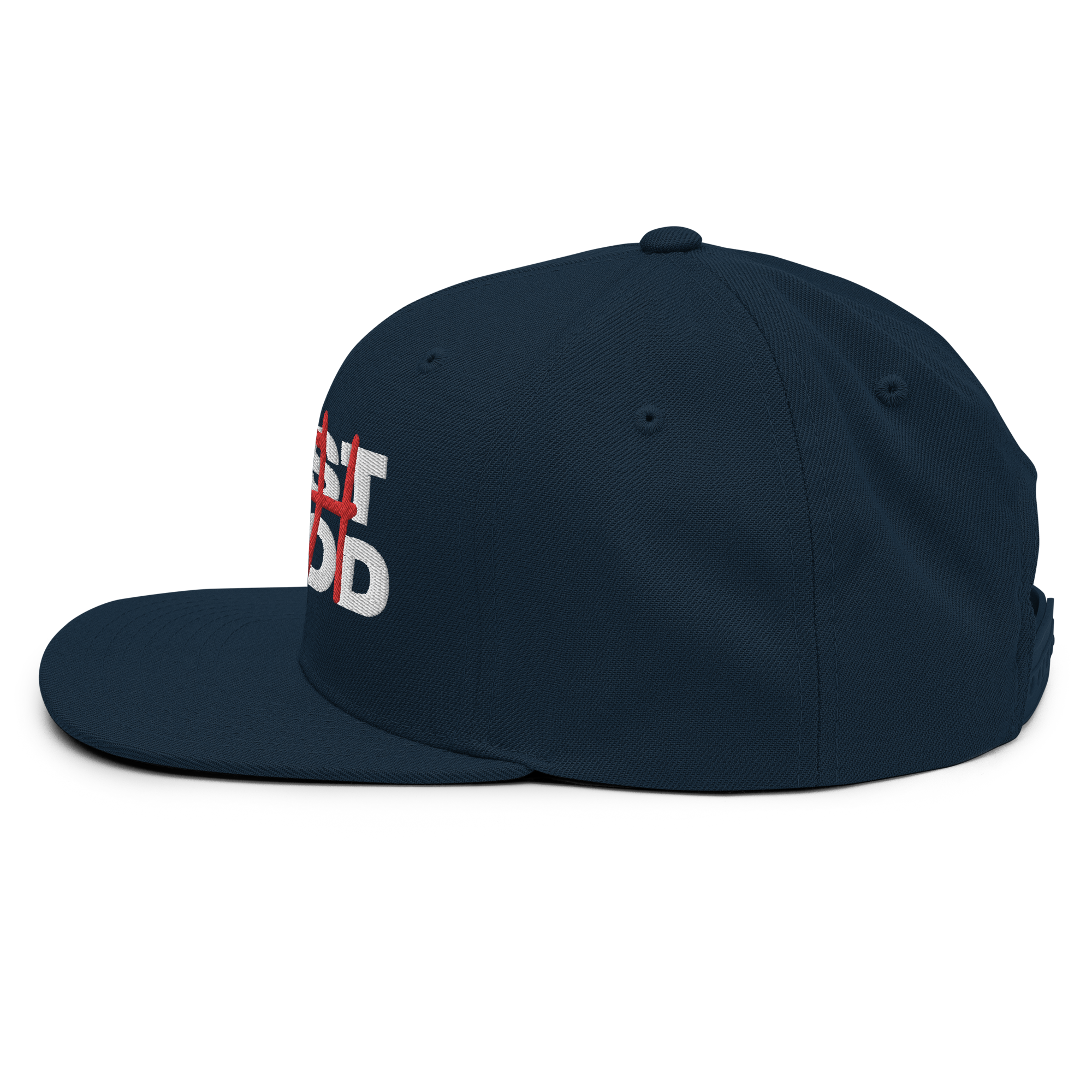 TRUST IN GOD Snapback (White Stitch)