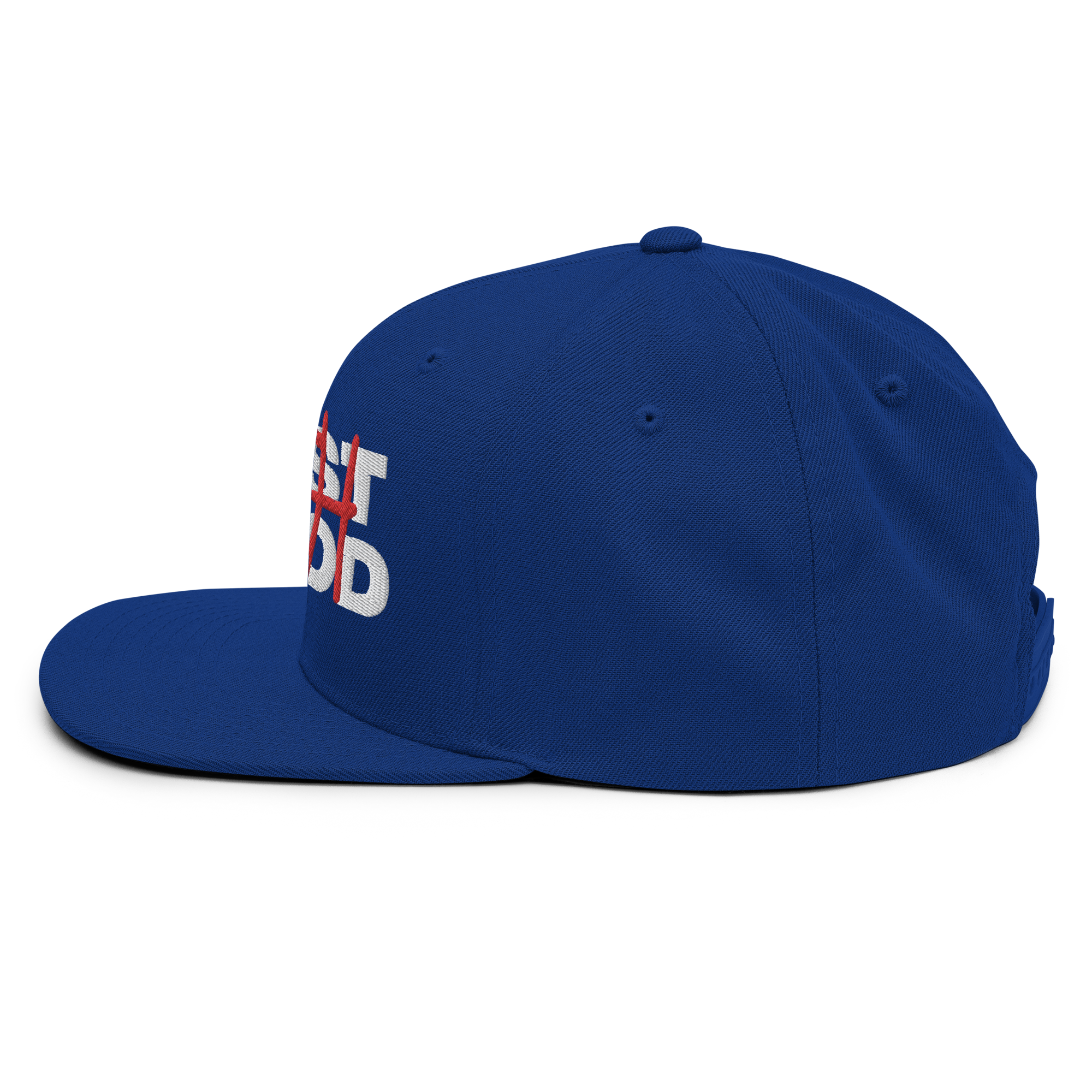 TRUST IN GOD Snapback (White Stitch)