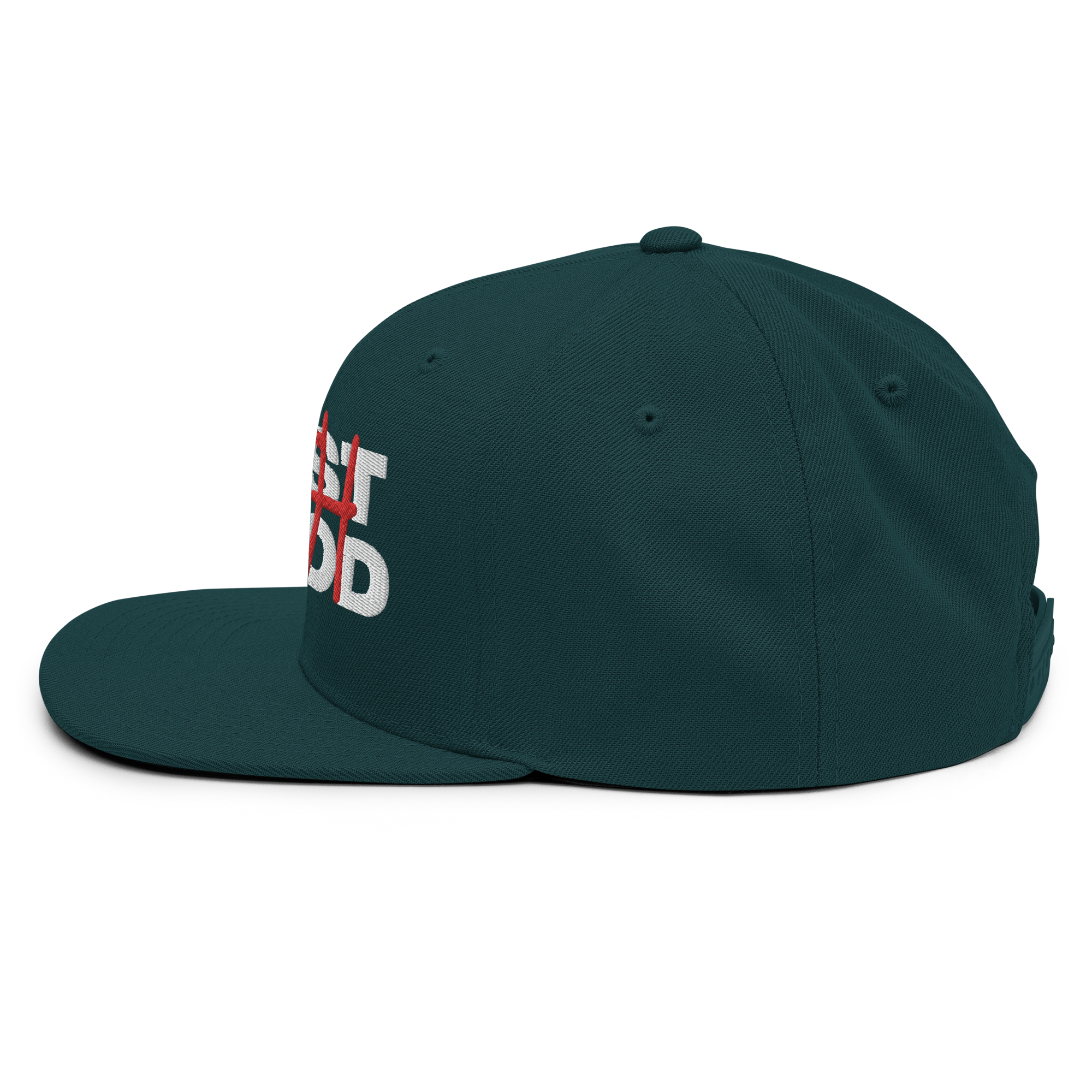 TRUST IN GOD Snapback (White Stitch)